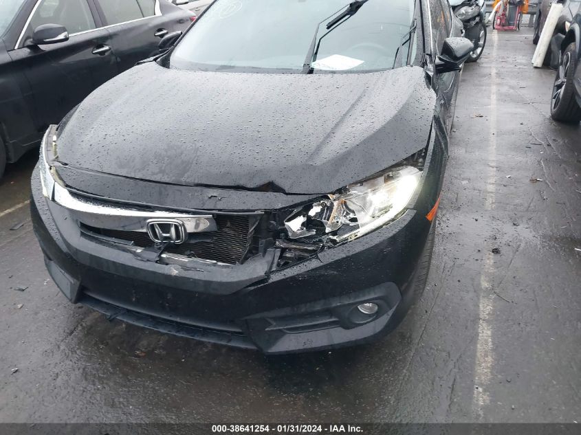 2016 HONDA CIVIC EXL - 19XFC1F76GE016460