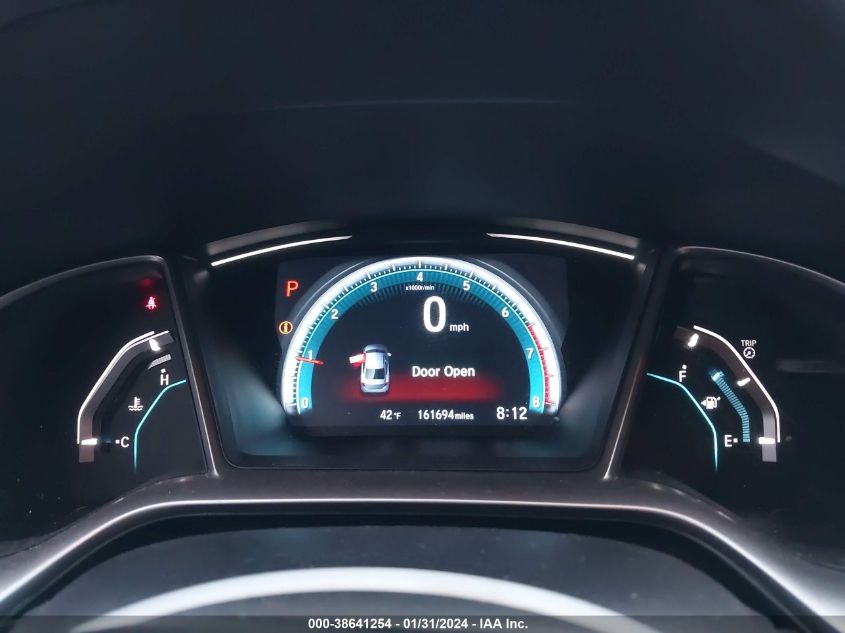 2016 HONDA CIVIC EXL - 19XFC1F76GE016460