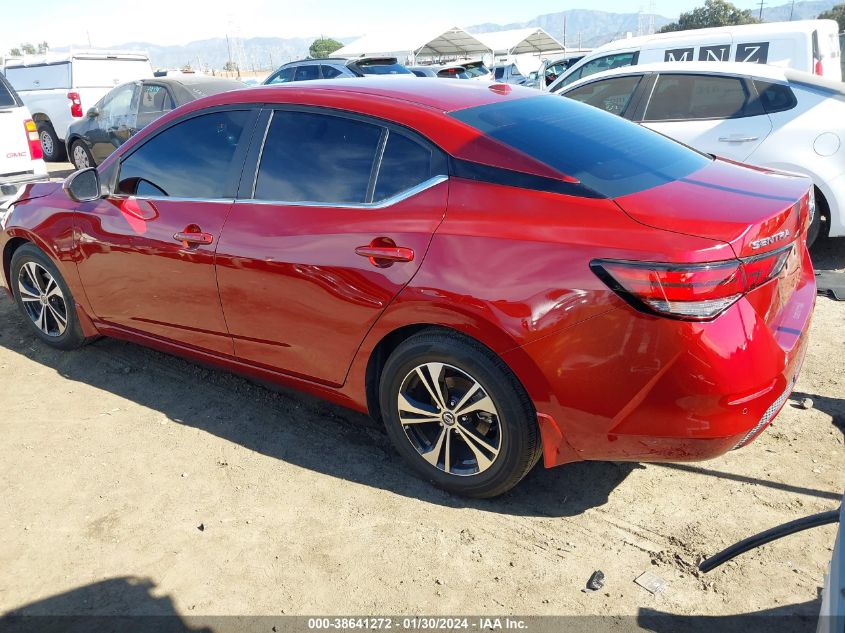 2022 NISSAN SENTRA SV XTRONIC CVT - 3N1AB8CV5NY230556