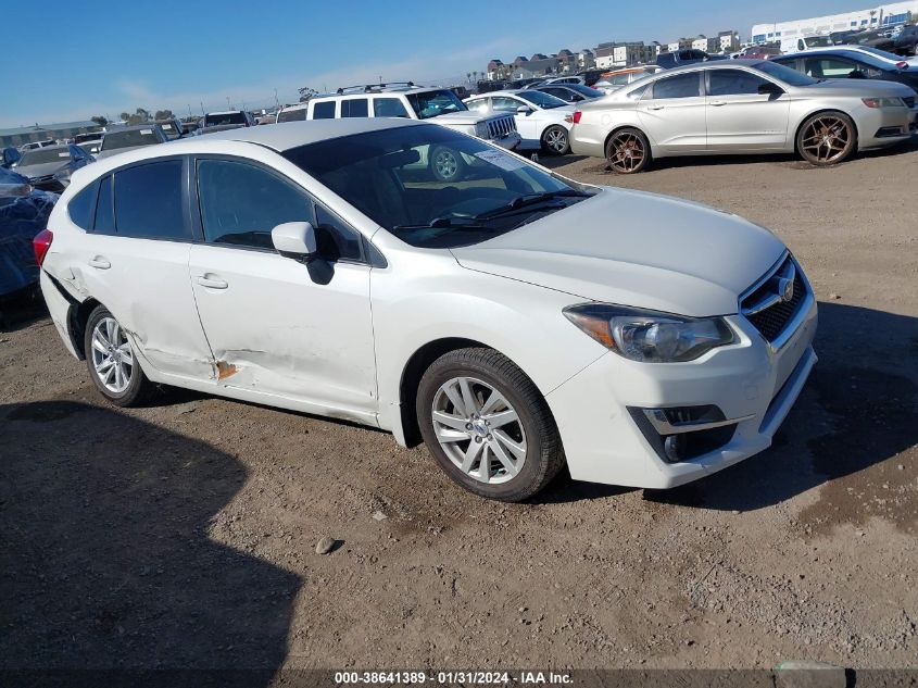 2016 SUBARU IMPREZA 2.0I PREMIUM - JF1GPAB60G8277427