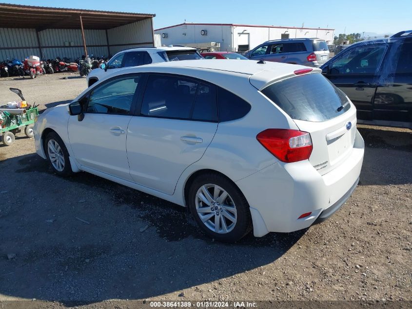 2016 SUBARU IMPREZA 2.0I PREMIUM - JF1GPAB60G8277427
