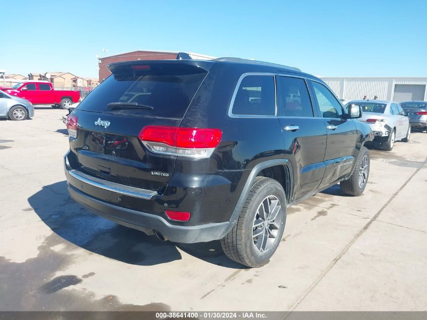 2017 JEEP GRAND CHEROKEE LIMITED 4X2 - 1C4RJEBG0HC892966