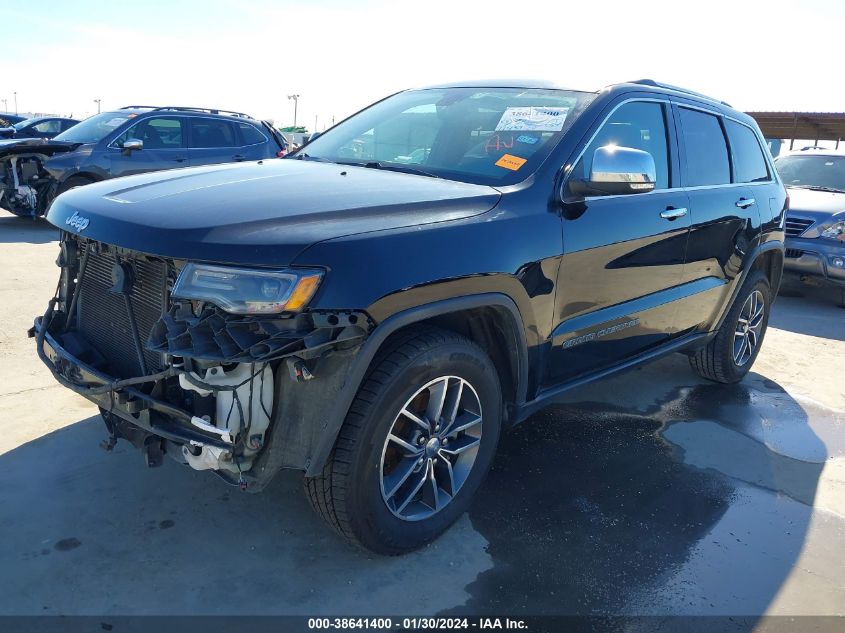 2017 JEEP GRAND CHEROKEE LIMITED 4X2 - 1C4RJEBG0HC892966
