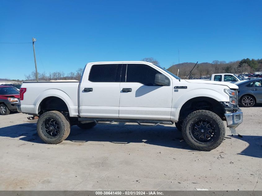2016 FORD F-150 XLT - 1FTEW1EF0GKD01129
