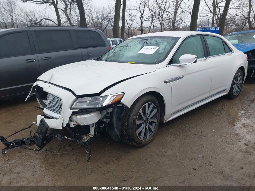 2017 LINCOLN CONTINENTAL PREMIERE - 1LN6L9PK4H5627890