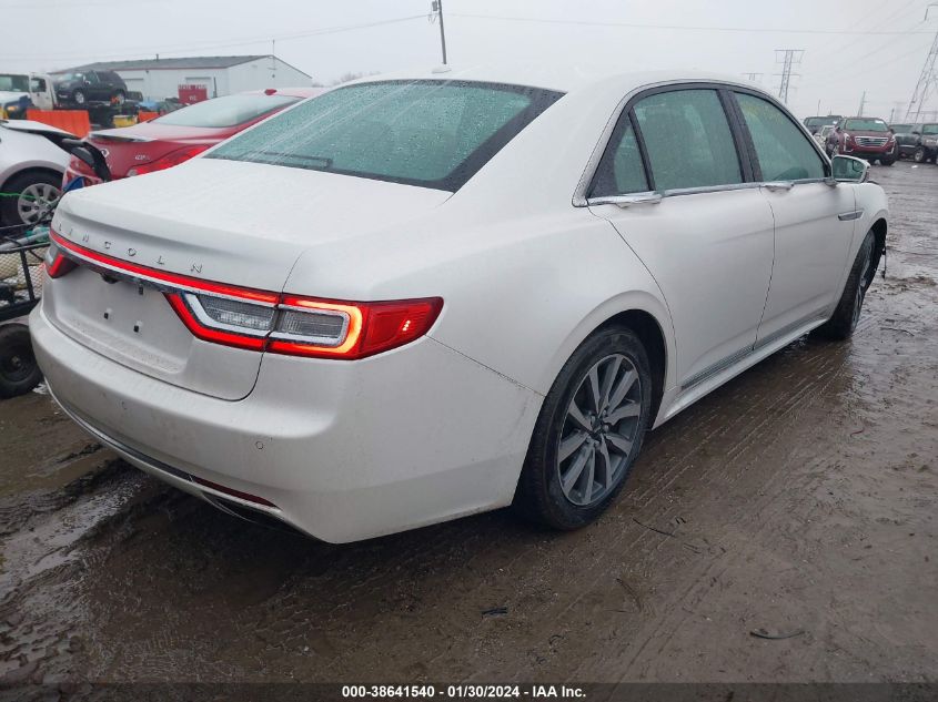 2017 LINCOLN CONTINENTAL PREMIERE - 1LN6L9PK4H5627890