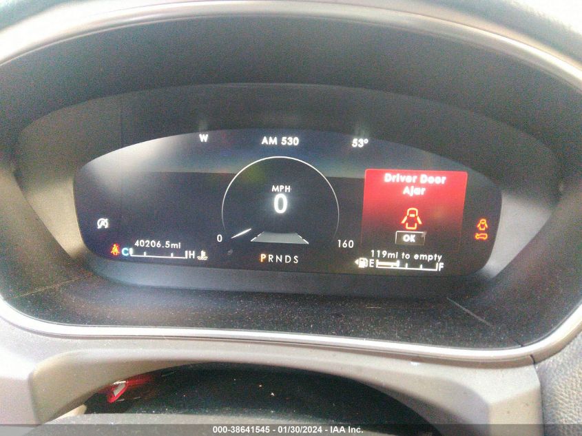 2019 LINCOLN NAUTILUS SELECT - 2LMPJ6K92KBL36728