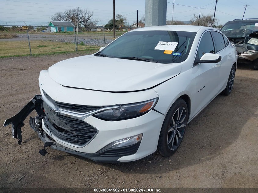 VIN 1G1ZG5ST8PF149697 2023 CHEVROLET MALIBU RS