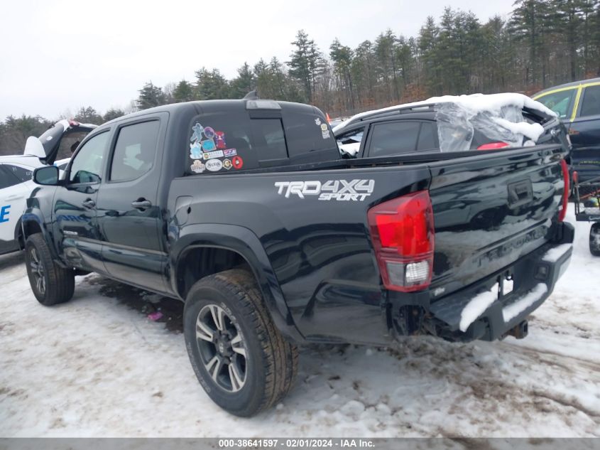 2018 TOYOTA TACOMA DBL CAB/SR/TRDSPT/OR/PRO - 5TFCZ5AN9JX126814
