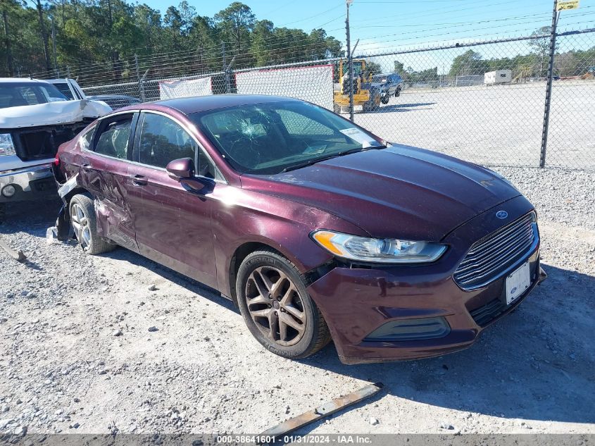 2013 FORD FUSION SE - 3FA6P0HR6DR367201