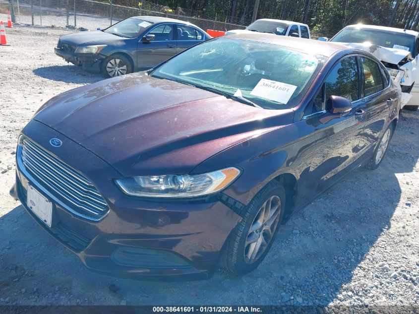 2013 FORD FUSION SE - 3FA6P0HR6DR367201
