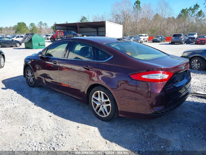 2013 FORD FUSION SE - 3FA6P0HR6DR367201
