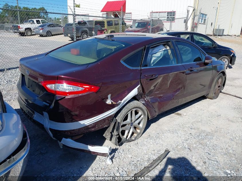 2013 FORD FUSION SE - 3FA6P0HR6DR367201