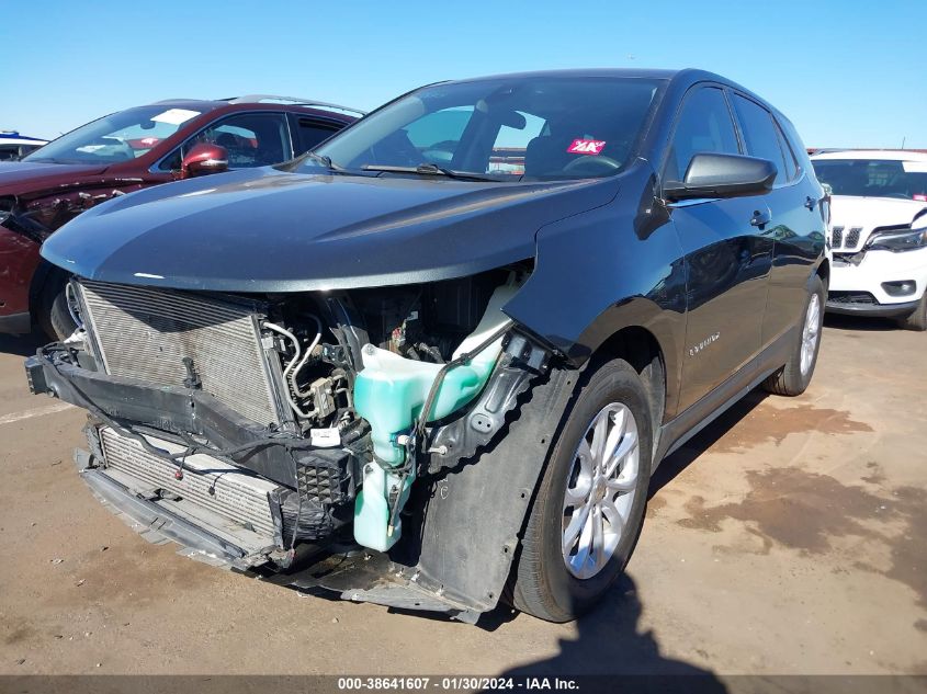 2020 CHEVROLET EQUINOX FWD LT 1.5L TURBO - 3GNAXKEV2LS522472
