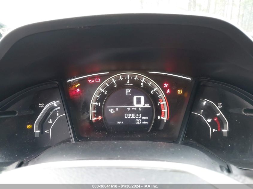 2017 HONDA CIVIC LX - 19XFC2F58HE208145