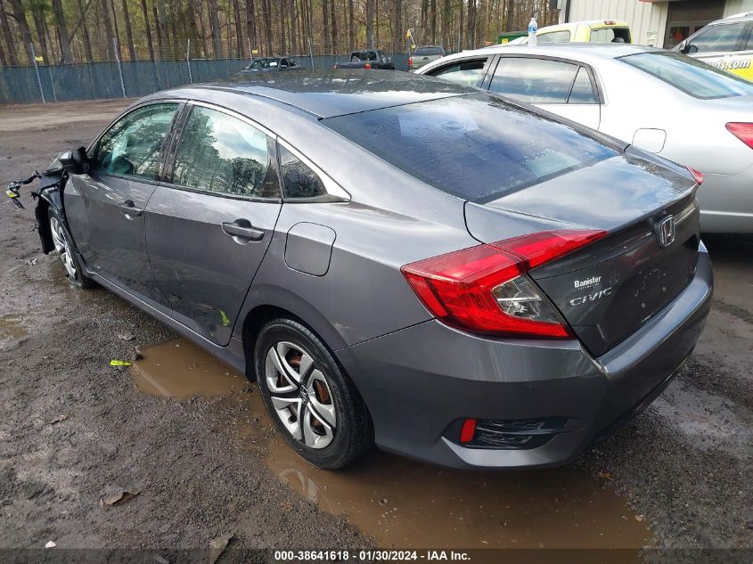 2017 HONDA CIVIC LX - 19XFC2F58HE208145