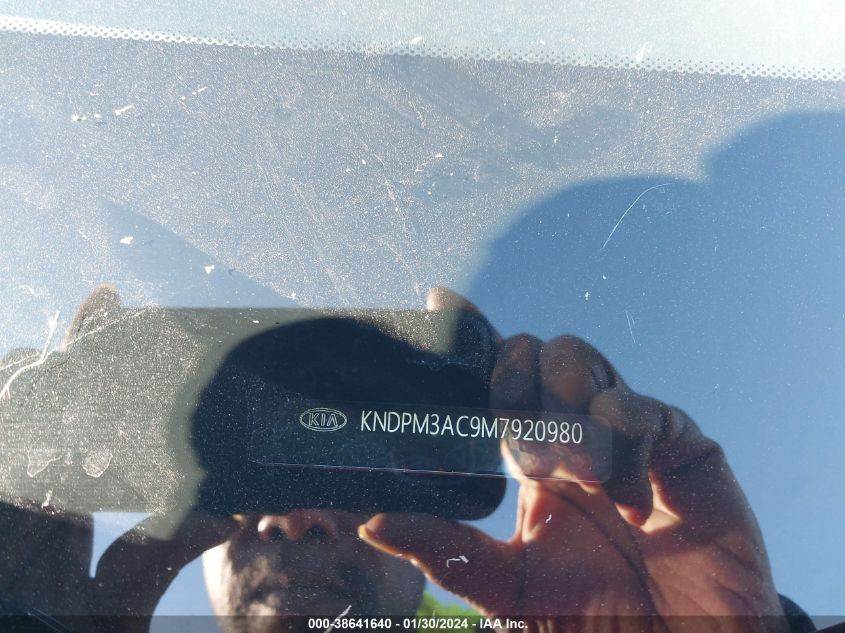 2021 KIA SPORTAGE LX - KNDPM3AC9M7920980