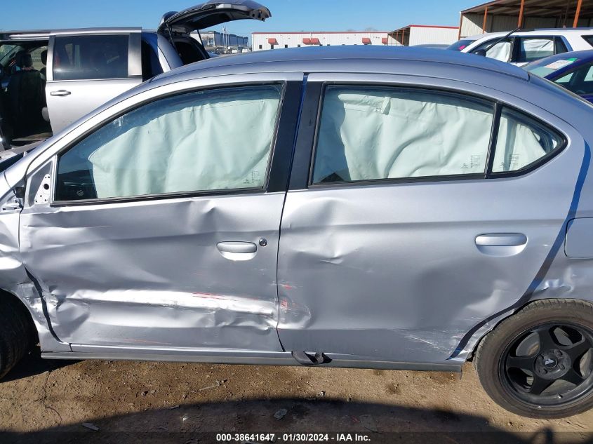 2023 MITSUBISHI MIRAGE G4 G4 ES/G4 LE/G4 BLACK EDIT - ML32FUFJ2PHF02525