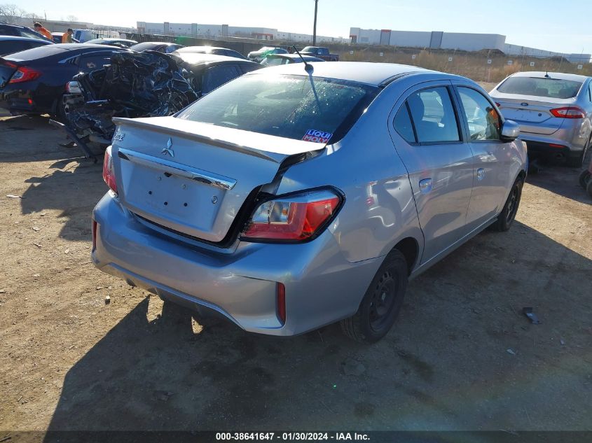 2023 MITSUBISHI MIRAGE G4 G4 ES/G4 LE/G4 BLACK EDIT - ML32FUFJ2PHF02525