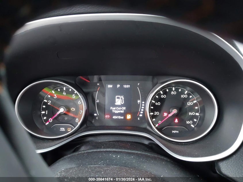 VIN 3C4NJDBB6KT755250 2019 JEEP COMPASS LATITUDE
