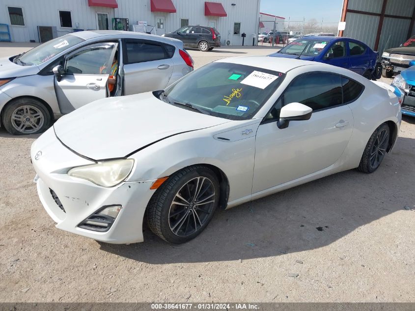 2013 TOYOTA SCION FR-S JF1ZNAA15D2727124