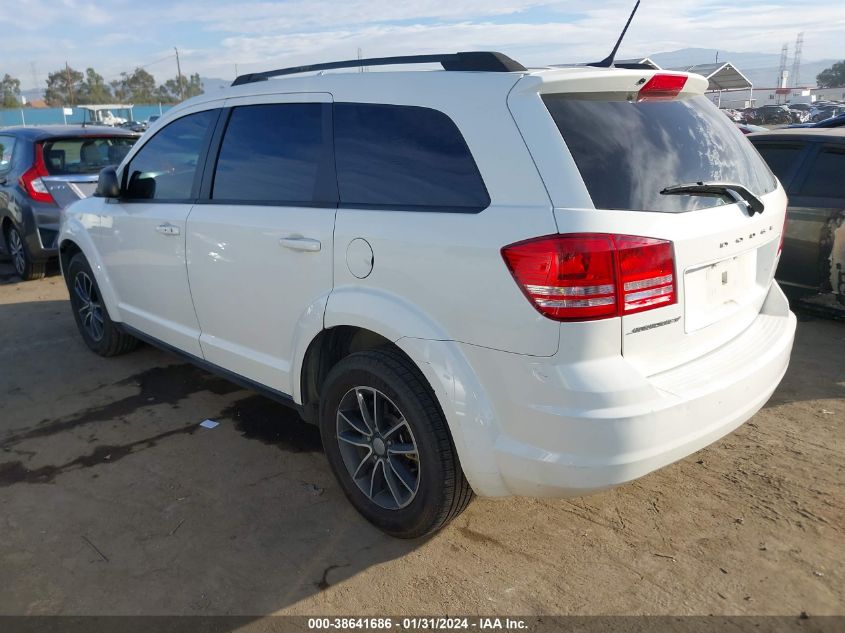 2017 DODGE JOURNEY SE - 3C4PDCAB6HT707042