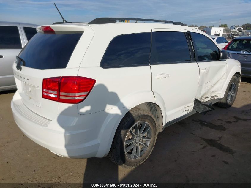 2017 DODGE JOURNEY SE - 3C4PDCAB6HT707042