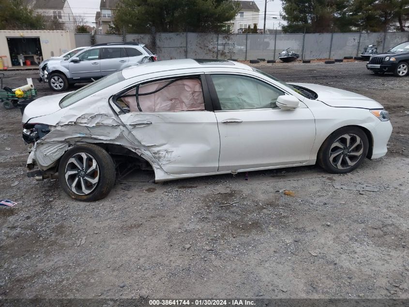 2017 HONDA ACCORD EX-L - 1HGCR2F85HA207969