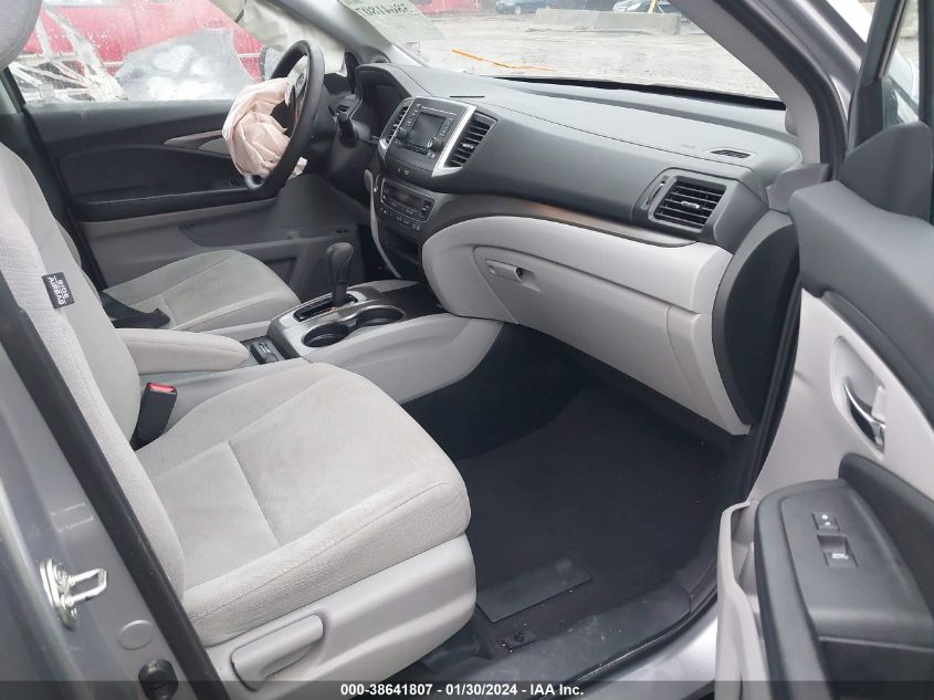 2016 HONDA PILOT LX - 5FNYF6H11GB072273