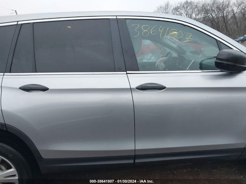2016 HONDA PILOT LX - 5FNYF6H11GB072273