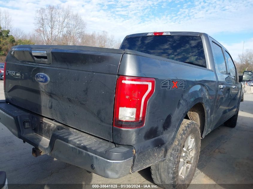 2017 FORD F-150 XLT - 1FTEW1EF5HFB05262
