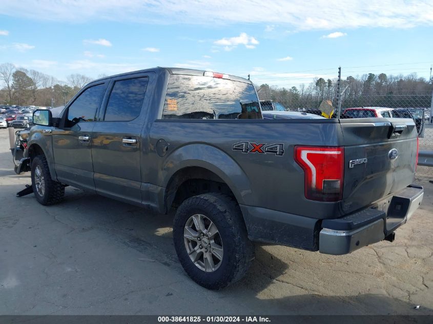 2017 FORD F-150 XLT - 1FTEW1EF5HFB05262