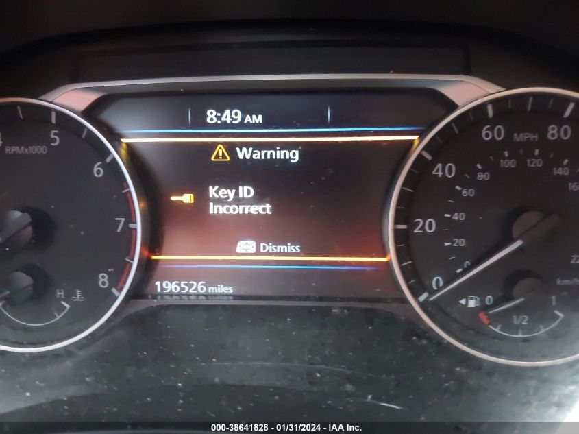2019 NISSAN ALTIMA S - 1N4BL4BV5KC223304