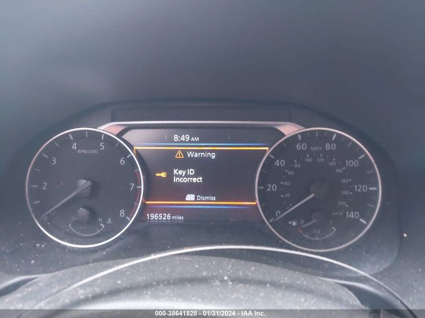 2019 NISSAN ALTIMA S - 1N4BL4BV5KC223304