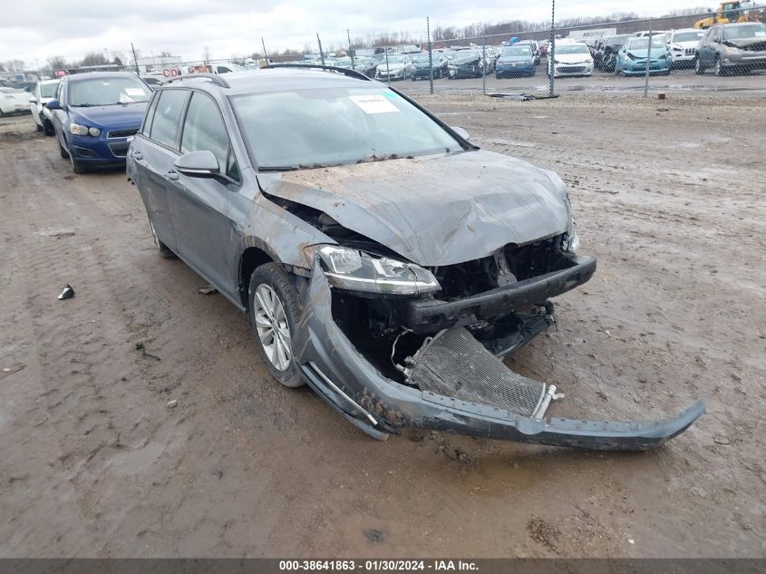 3VW117AU8KM509505 VOLKSWAGEN GOLF SPORTWAGEN S 2019