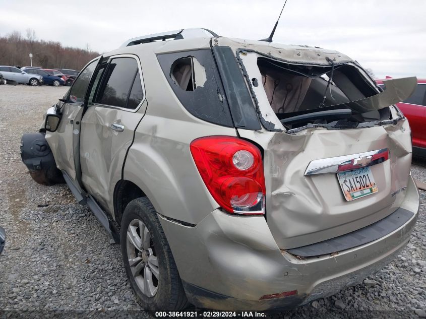 2013 CHEVROLET EQUINOX LTZ - 1GNALFEK8DZ115723