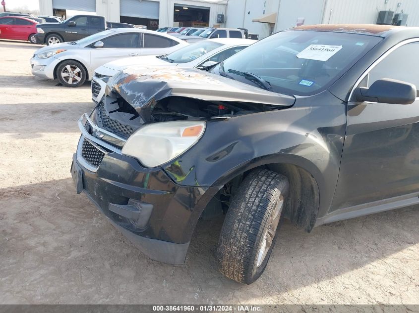 2013 CHEVROLET EQUINOX LS - 2GNALBEK5D6189251