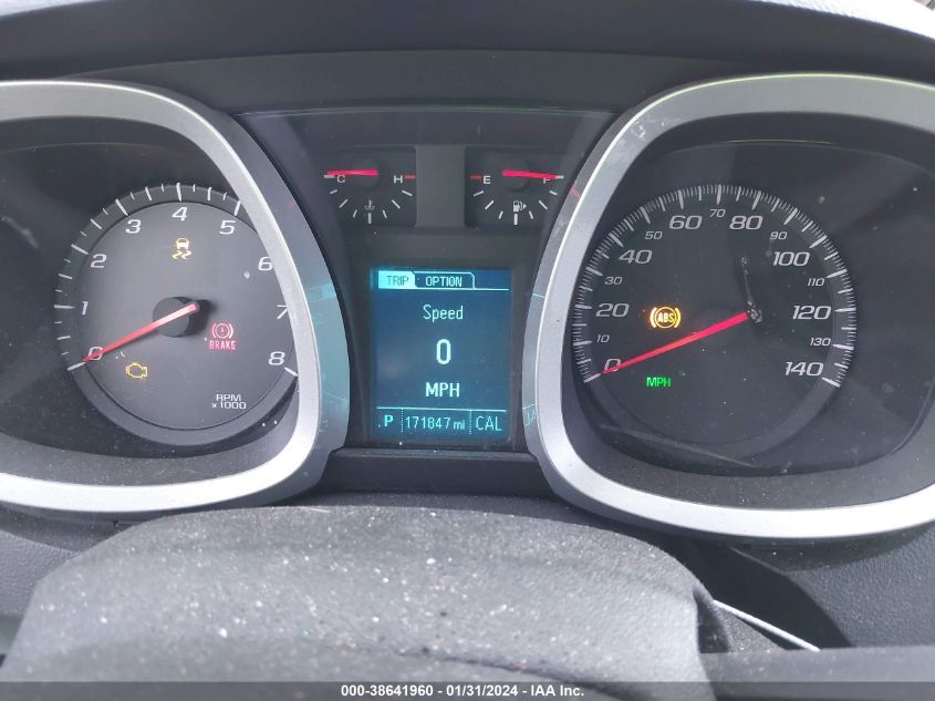 2013 CHEVROLET EQUINOX LS - 2GNALBEK5D6189251