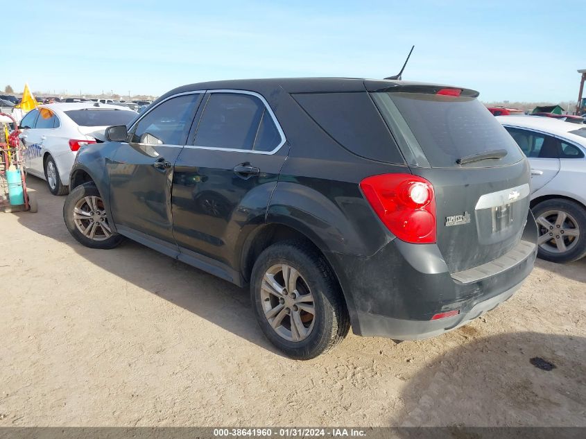 2013 CHEVROLET EQUINOX LS - 2GNALBEK5D6189251