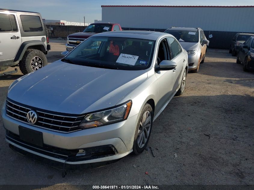 2018 VOLKSWAGEN PASSAT 2.0T SE - 1VWBA7A34JC013581