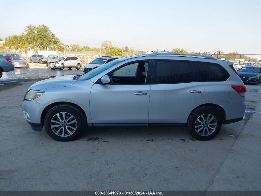 2013 NISSAN PATHFINDER S/SV/SL/PLATINUM - 5N1AR2MM2DC664805