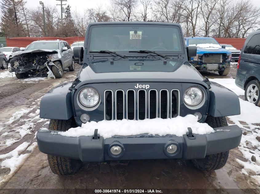 2016 JEEP WRANGLER UNLIMITED SAHARA - 1C4BJWEG0GL311581
