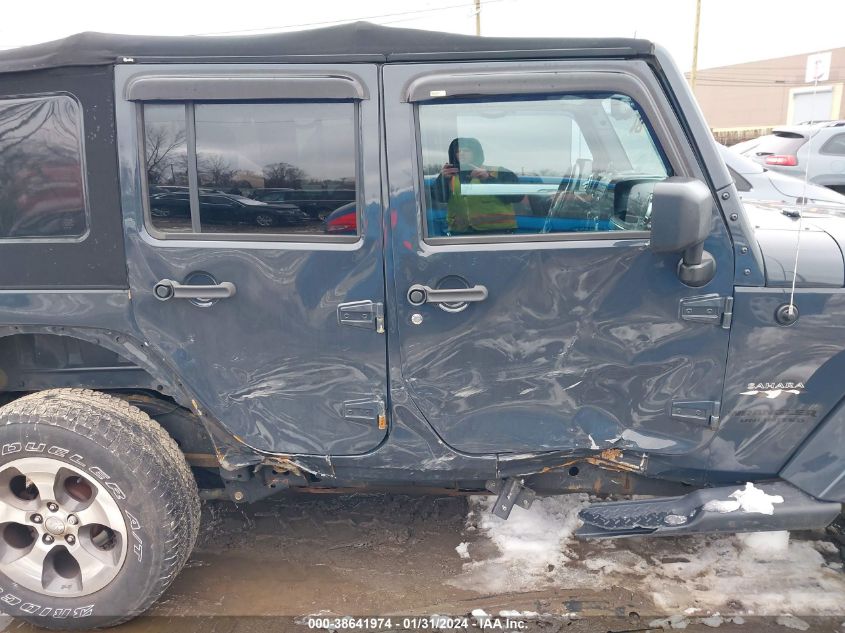2016 JEEP WRANGLER UNLIMITED SAHARA - 1C4BJWEG0GL311581