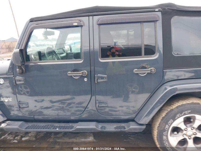 2016 JEEP WRANGLER UNLIMITED SAHARA - 1C4BJWEG0GL311581