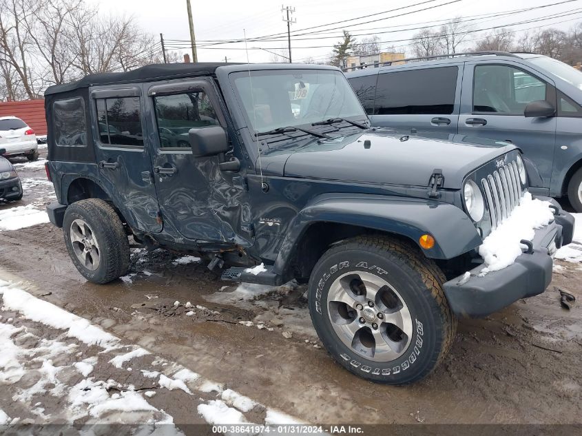 2016 JEEP WRANGLER UNLIMITED SAHARA - 1C4BJWEG0GL311581