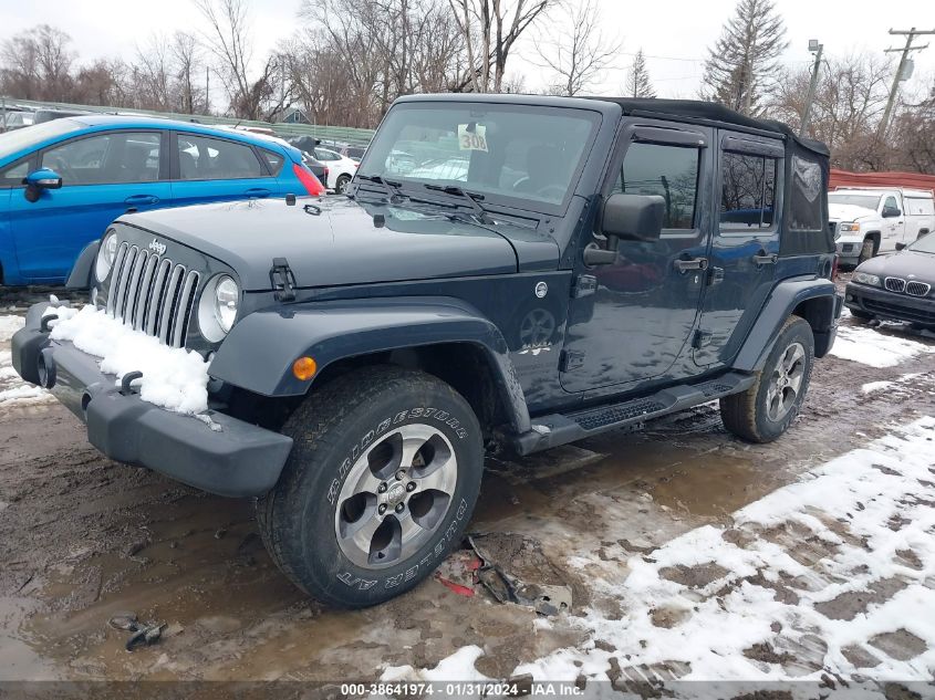2016 JEEP WRANGLER UNLIMITED SAHARA - 1C4BJWEG0GL311581
