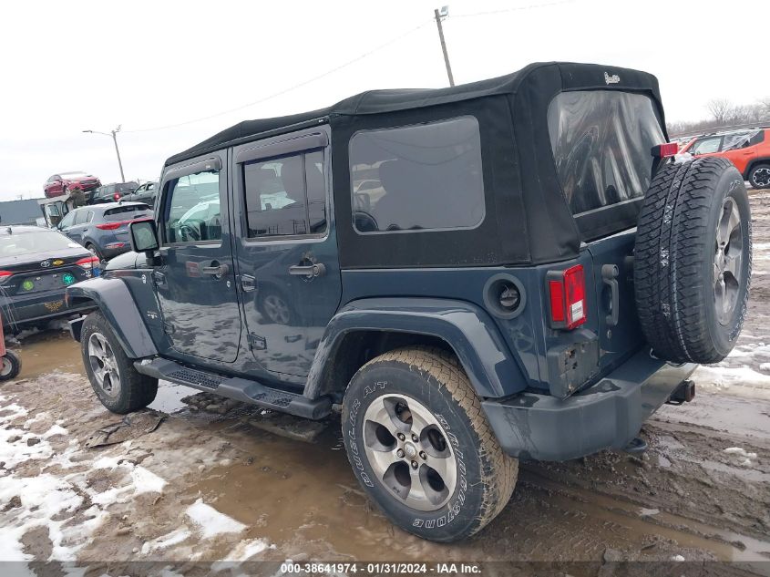 2016 JEEP WRANGLER UNLIMITED SAHARA - 1C4BJWEG0GL311581