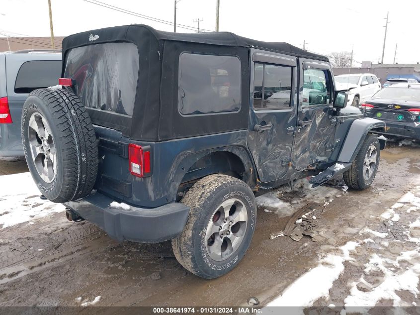 2016 JEEP WRANGLER UNLIMITED SAHARA - 1C4BJWEG0GL311581