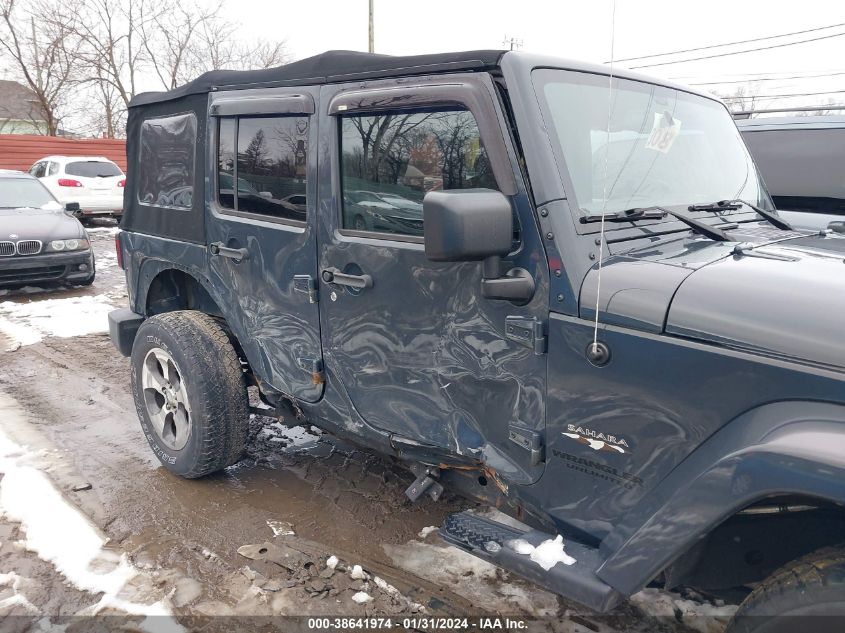 2016 JEEP WRANGLER UNLIMITED SAHARA - 1C4BJWEG0GL311581