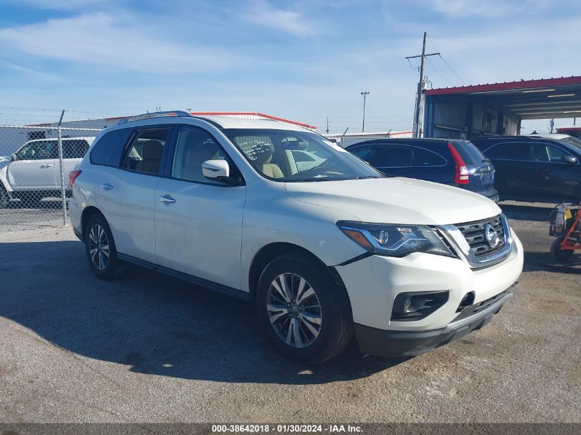 2018 NISSAN PATHFINDER SV - 5N1DR2MN1JC617105